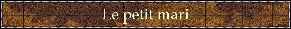 Le petit mari