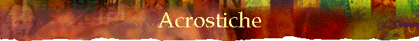 Acrostiche